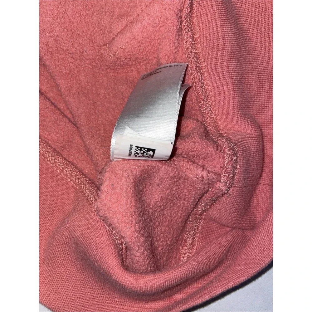 The North Face Box Logo Hoodie Mens Medium Salmon Colorway